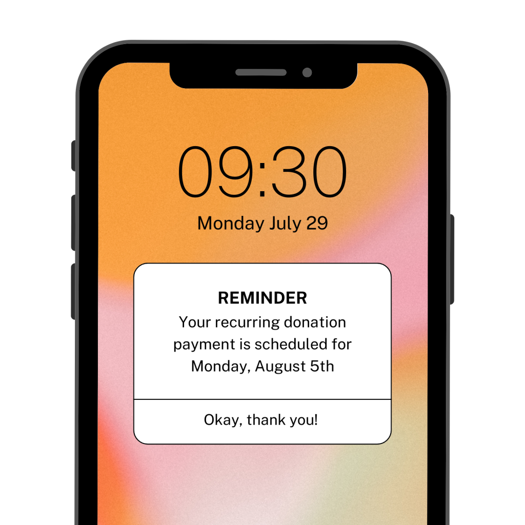 recurring donation image